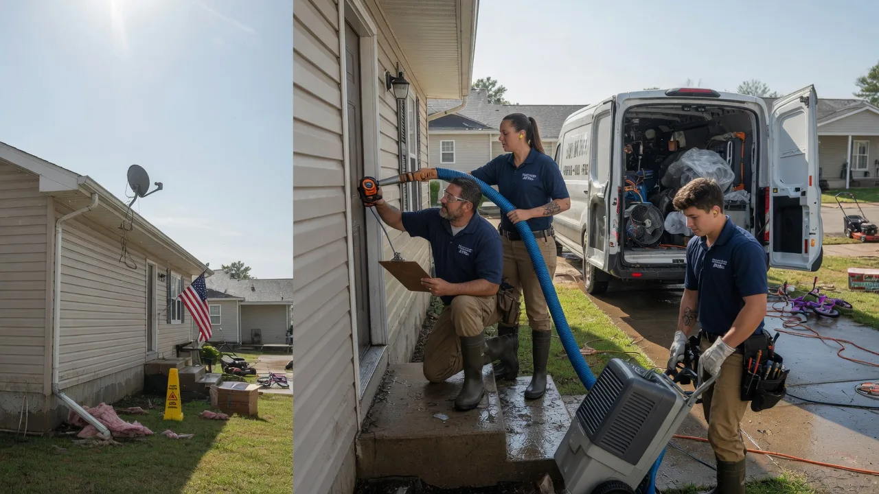 Ceiling Water Damage Restoration in North Spring, WV near me